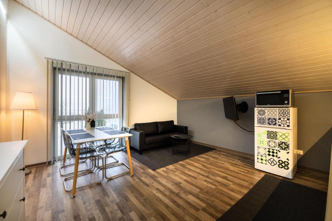 Gemuetliche Ferienwohnung Mit Panoramablick Muttensweiler 외부 사진