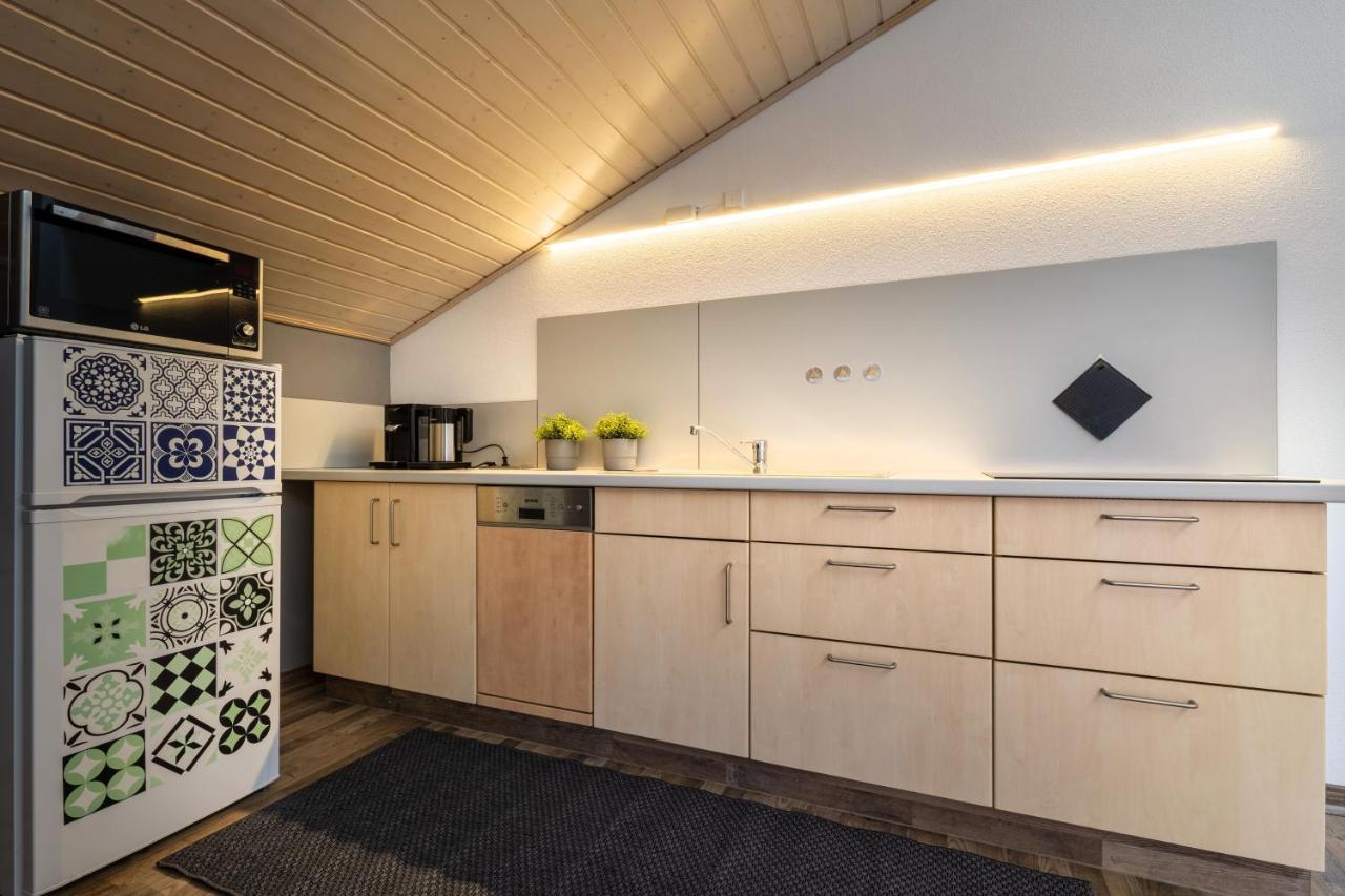 Gemuetliche Ferienwohnung Mit Panoramablick Muttensweiler 외부 사진